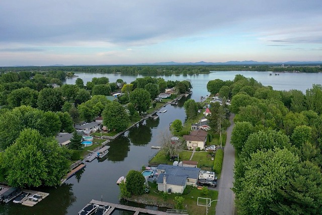 Vue sur l'eau