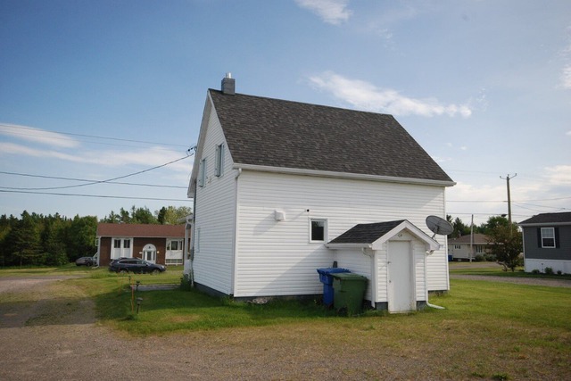 Back facade