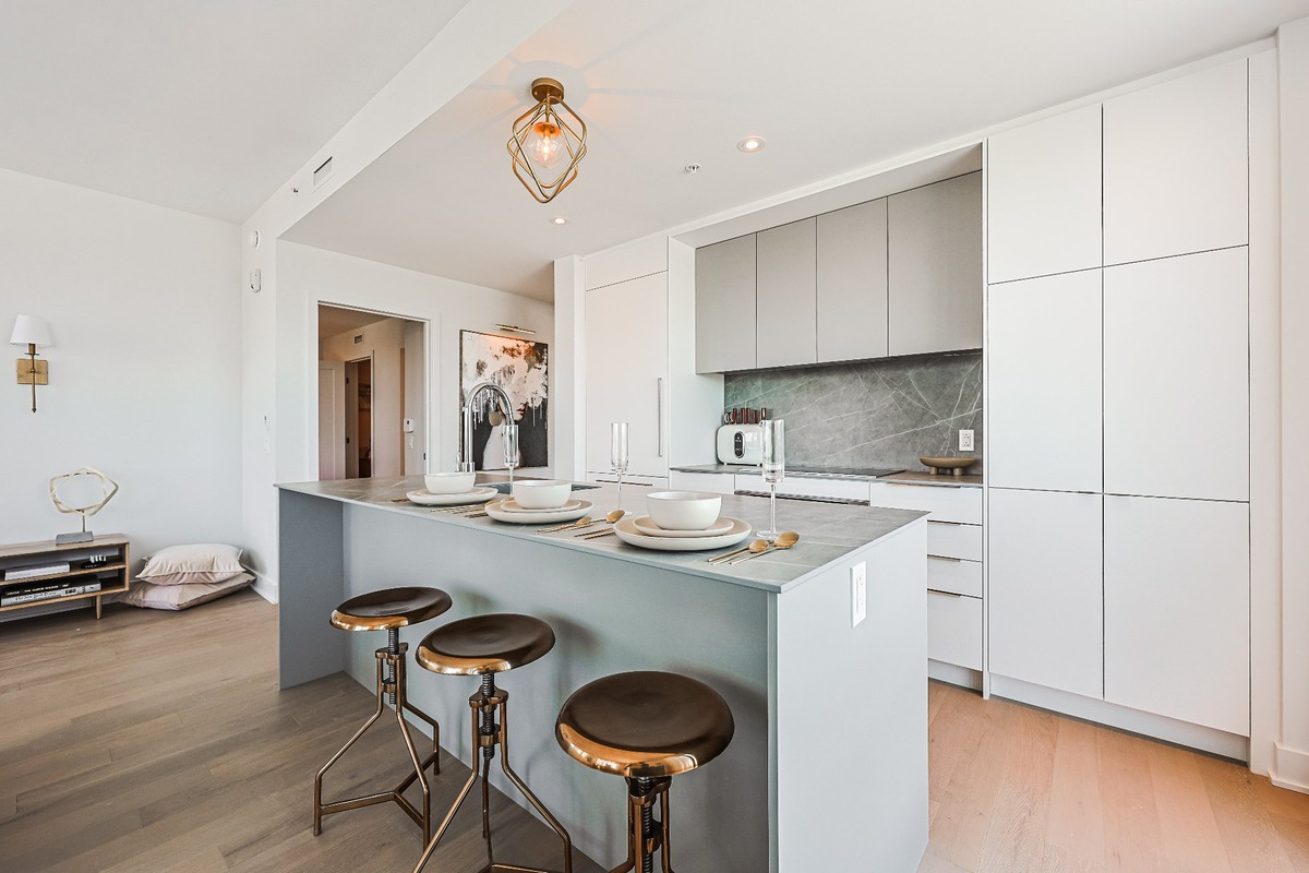 Apartment - 399 Rue de la Rotonde, app. 908 - Kitchen