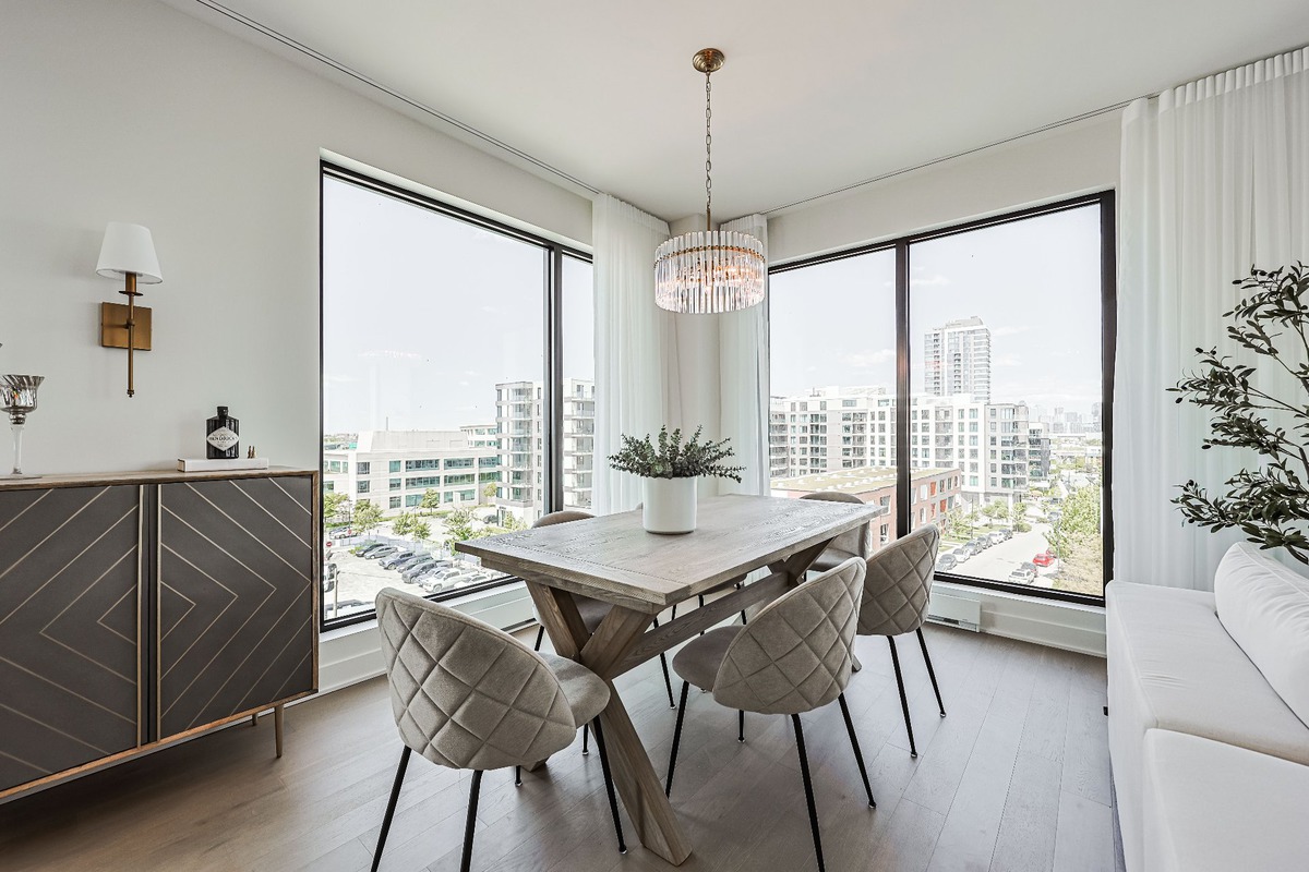 Apartment - 399 Rue de la Rotonde, app. 908 - Dining room