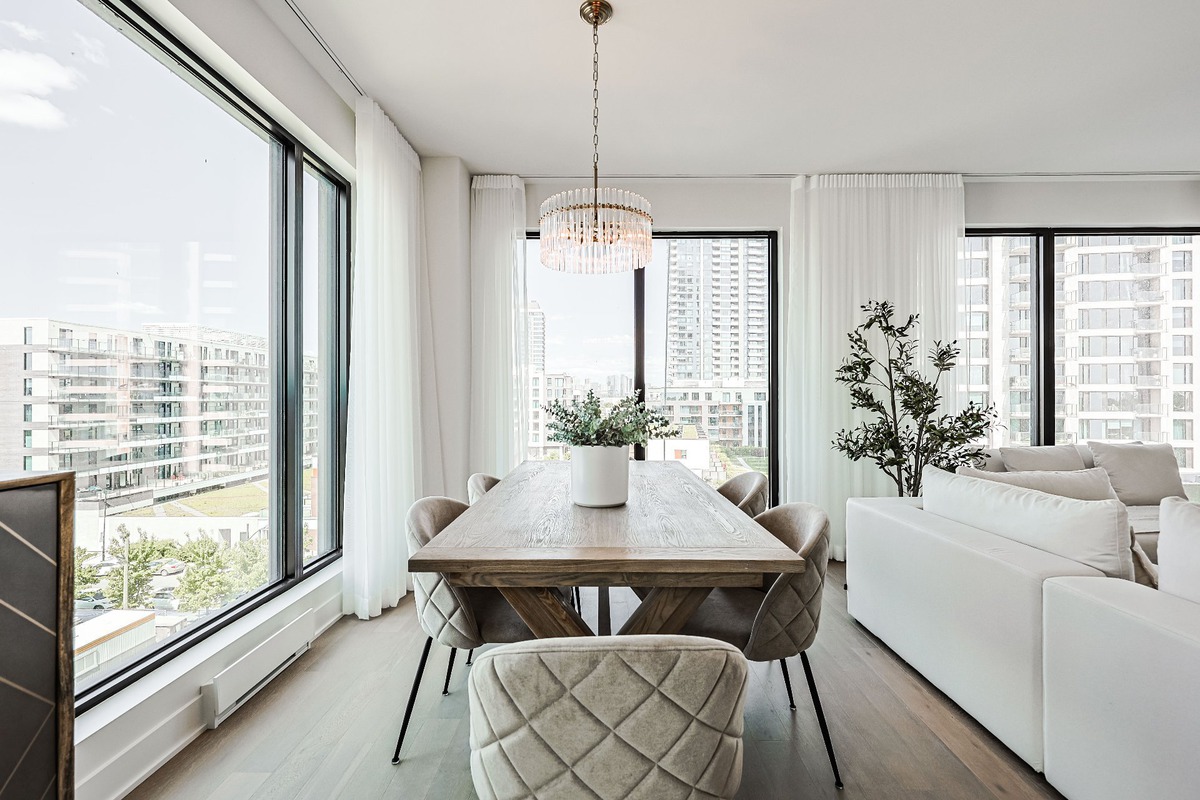 Apartment - 399 Rue de la Rotonde, app. 908 - Dining room