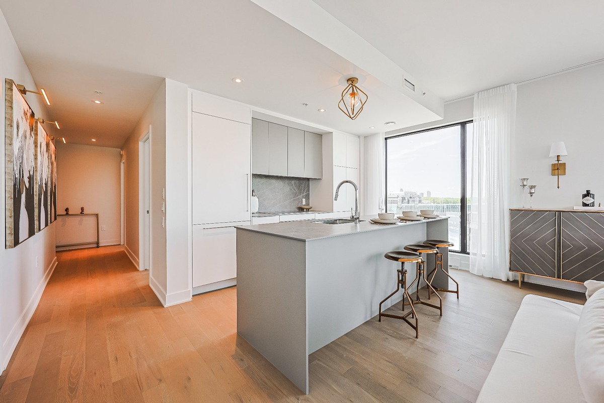 Apartment - 399 Rue de la Rotonde, app. 908 - Kitchen