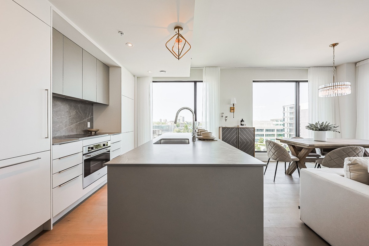 Apartment - 399 Rue de la Rotonde, app. 908 - Kitchen